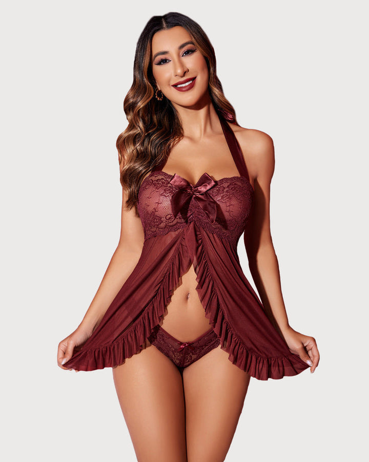 Selendra – Lace Babydoll Nighty