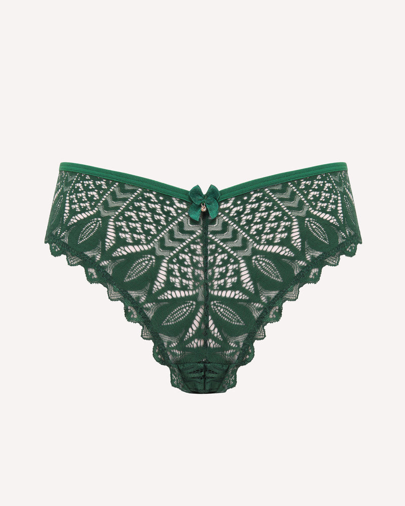 Calyssara – Lace Criss-Cross Cheeky Panties