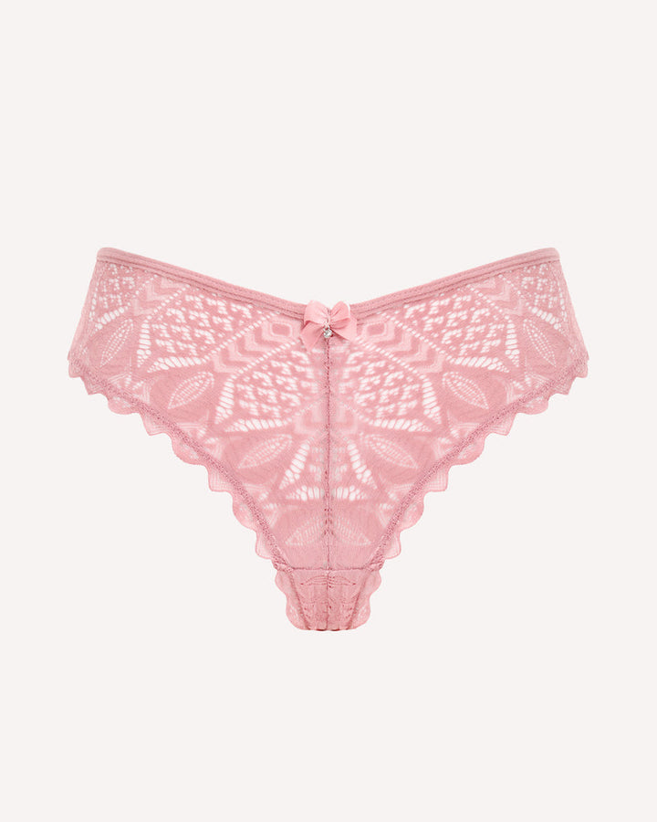 Calyssara – Lace Criss-Cross Cheeky Panties