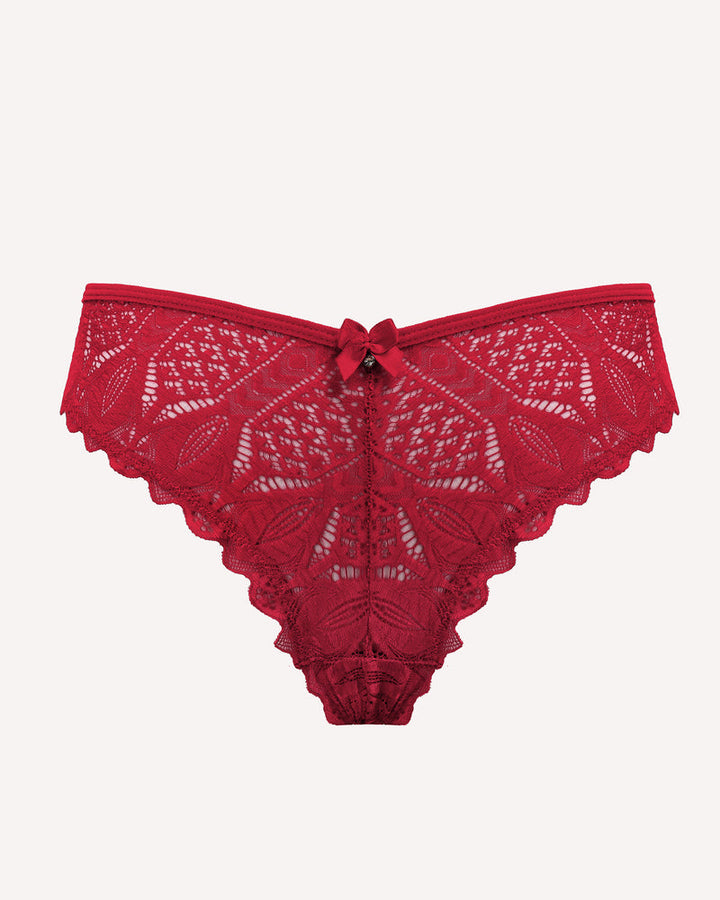 Calyssara – Lace Criss-Cross Cheeky Panties