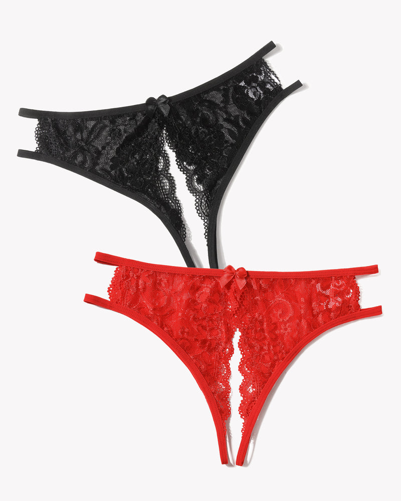 Valyssia – Floral Lace Briefs