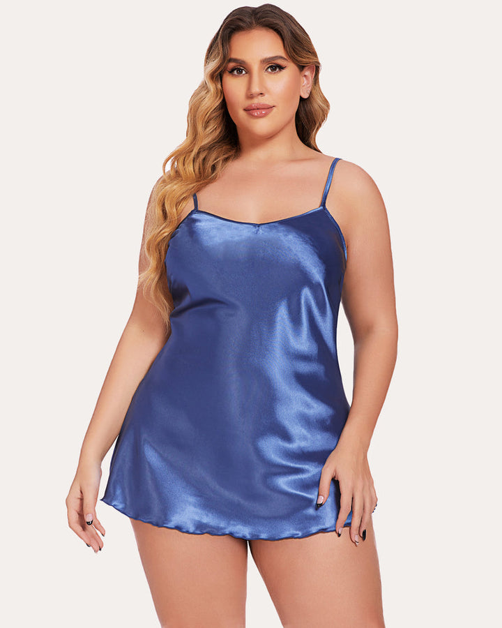 Evelisse – Satin Slip Nightgown