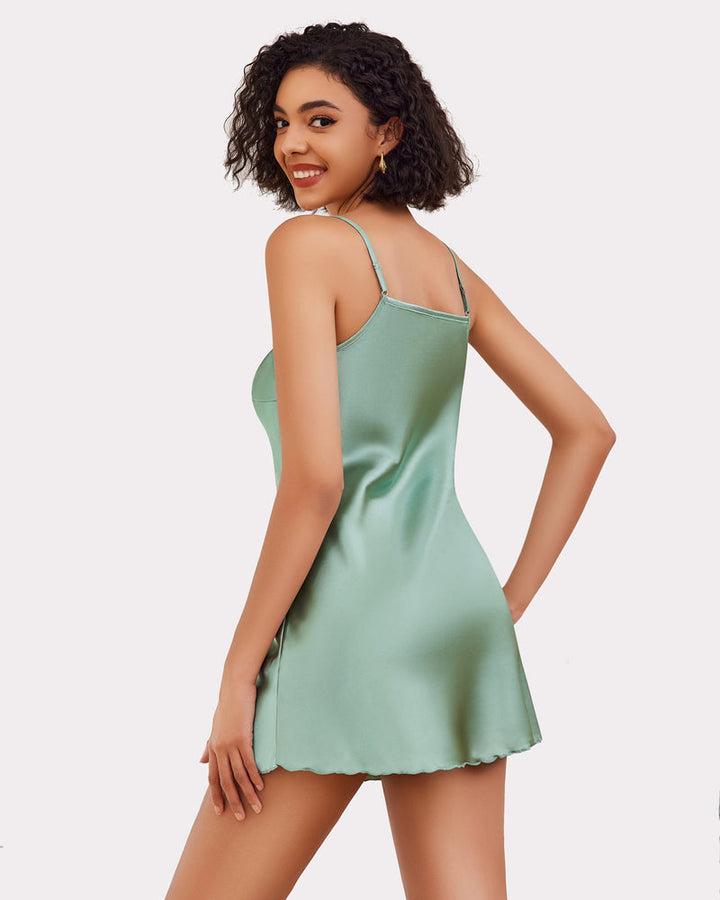 Evelisse – Satin Slip Nightgown
