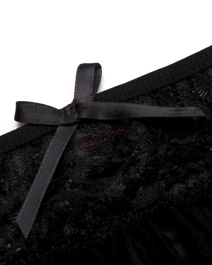 Sylvette – Lace Bralette Skirt Set