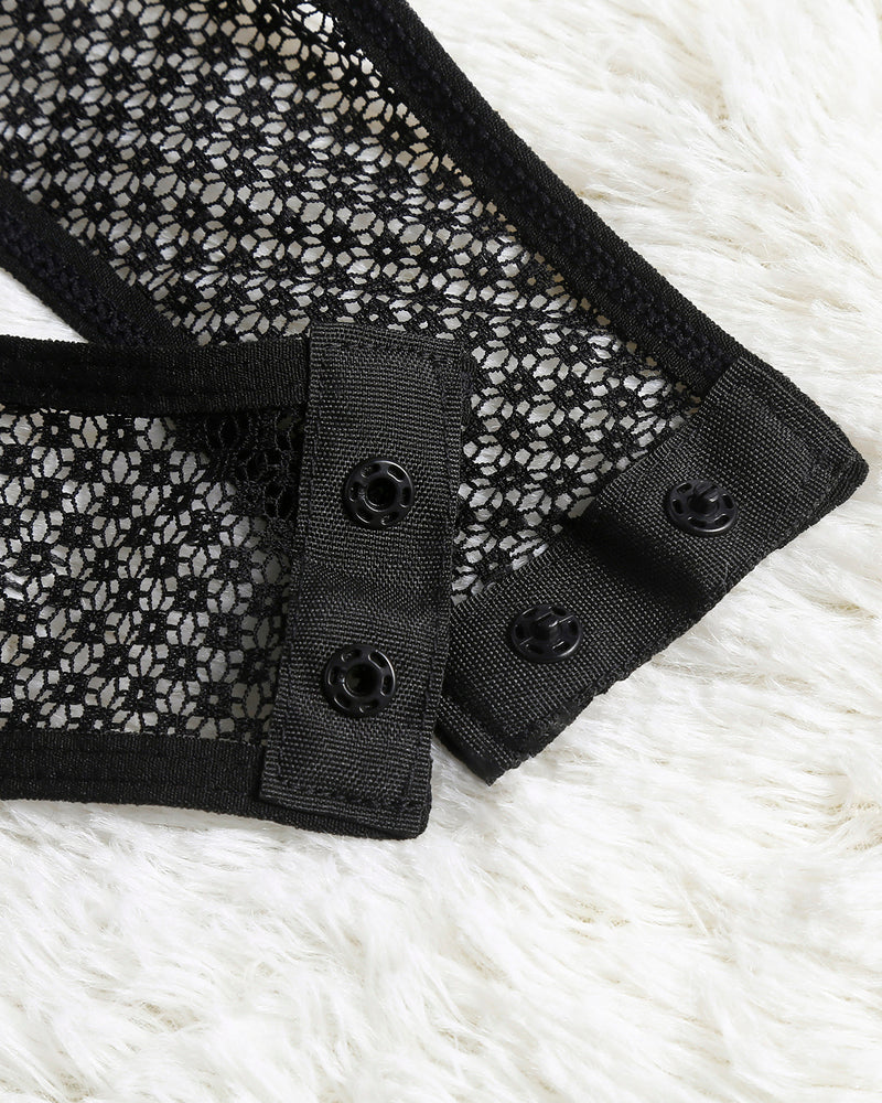 Calirisse – Snap Crotch Bodysuit & Mini Skirt
