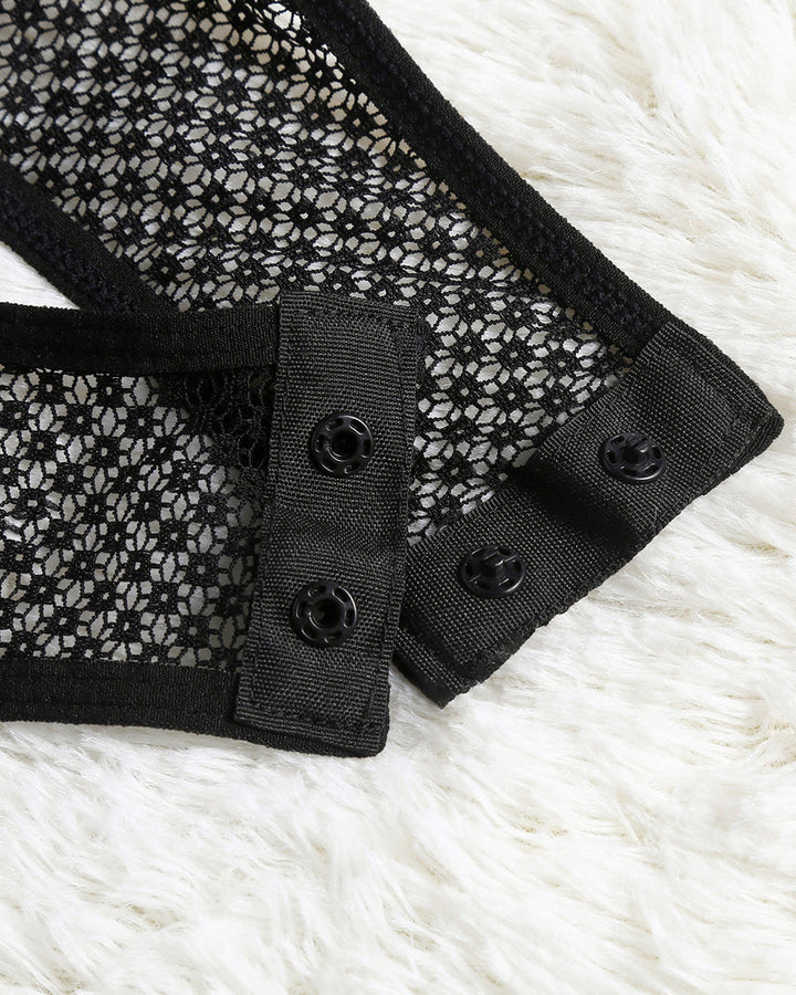 Calirisse – Snap Crotch Bodysuit & Mini Skirt