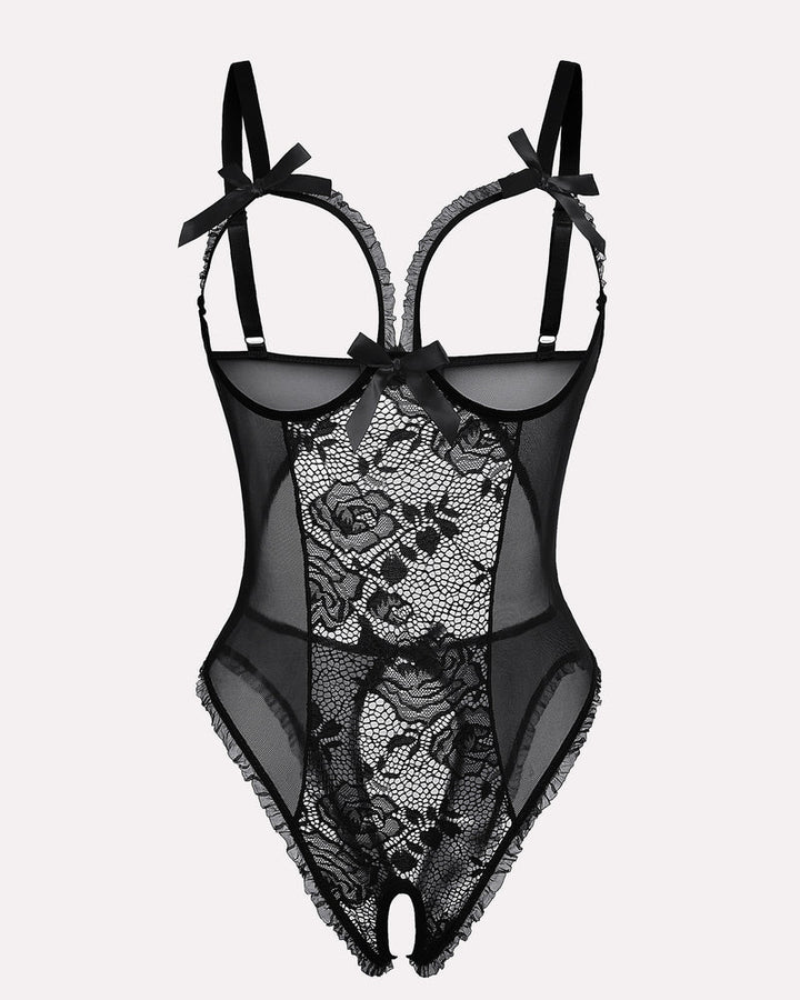 Noerisse – Christmas Lace Mini Bodysuit