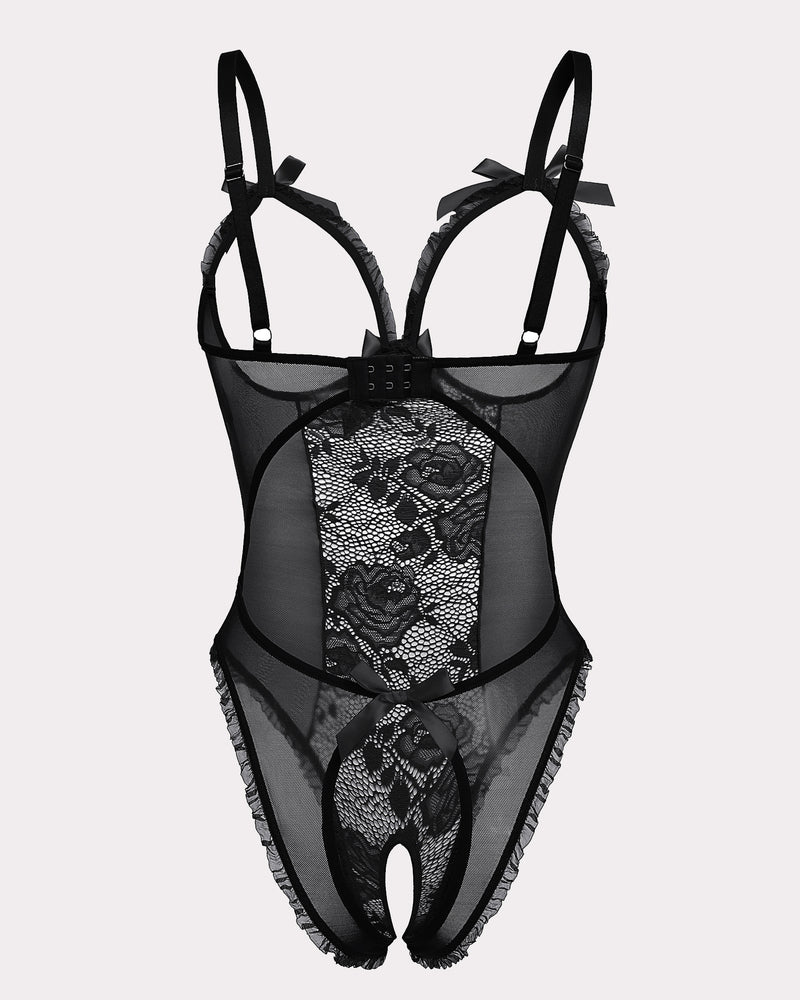 Noerisse – Christmas Lace Mini Bodysuit