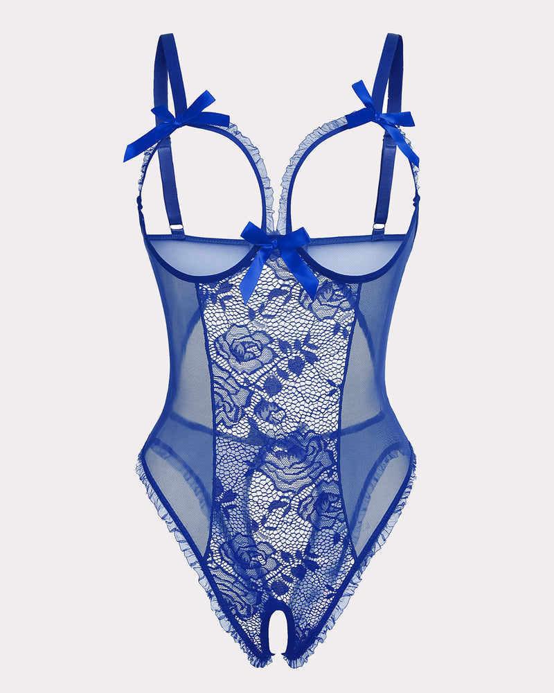 Noerisse – Christmas Lace Mini Bodysuit