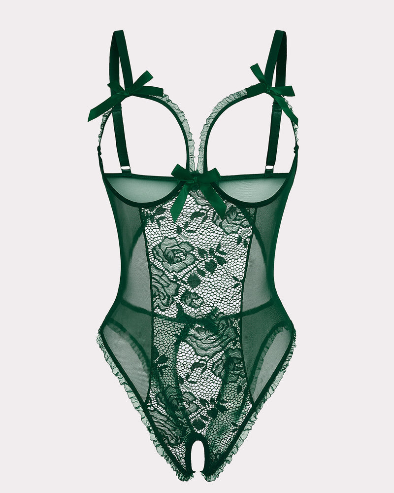 Noerisse – Christmas Lace Mini Bodysuit