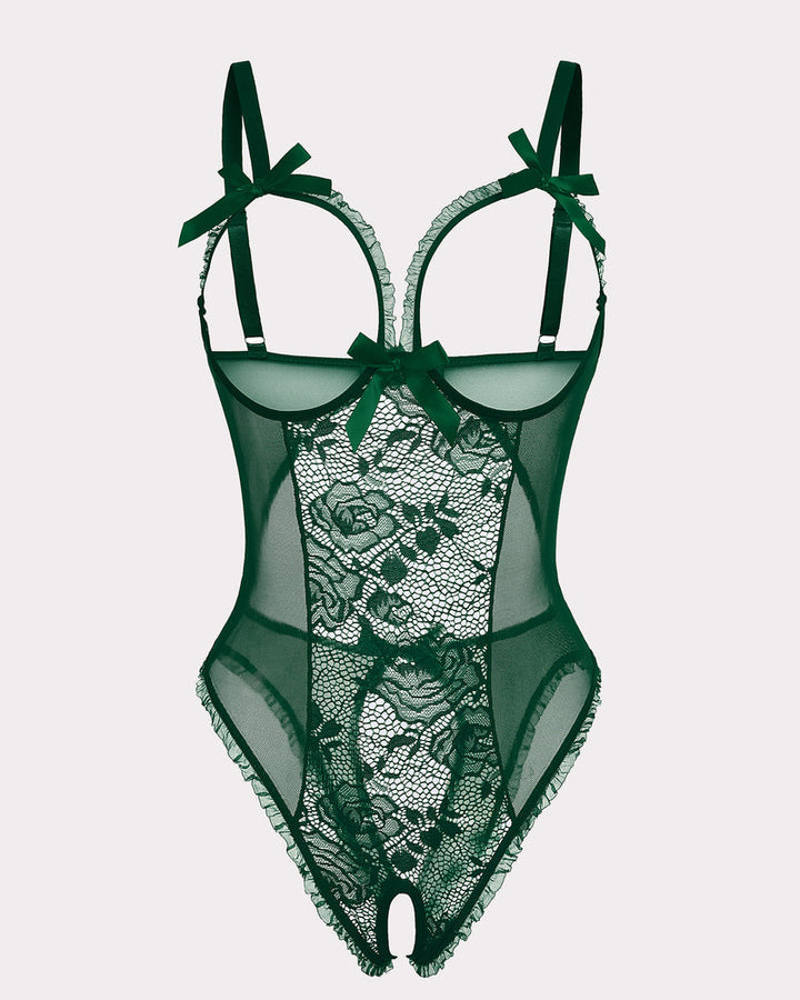 Noerisse – Christmas Lace Mini Bodysuit