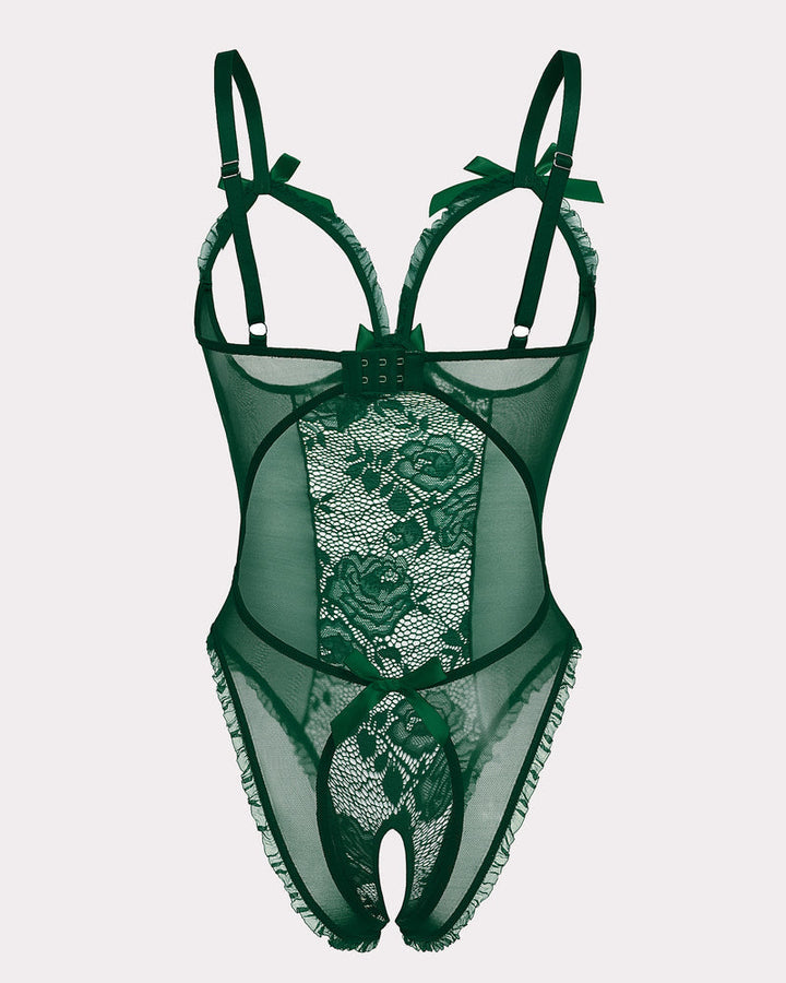 Noerisse – Christmas Lace Mini Bodysuit