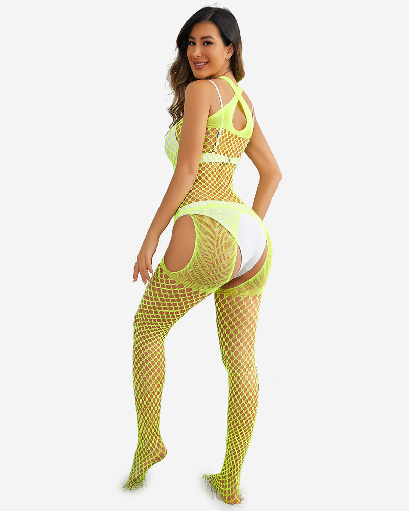 Corvalia – Mesh Bow Tie Uniform Pajamas Set