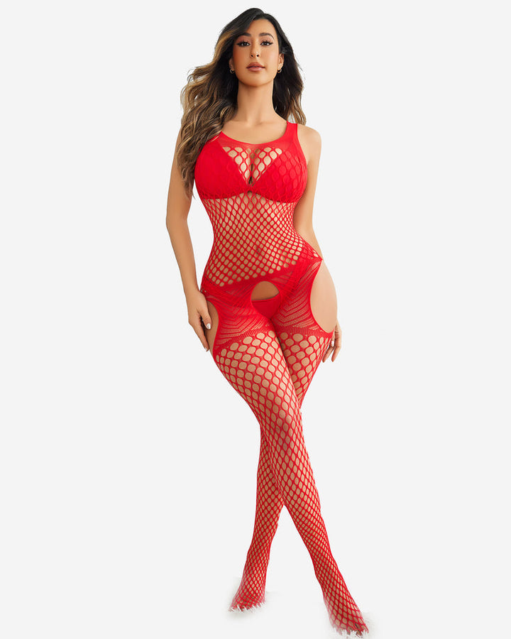Corvalia – Mesh Bow Tie Uniform Pajamas Set