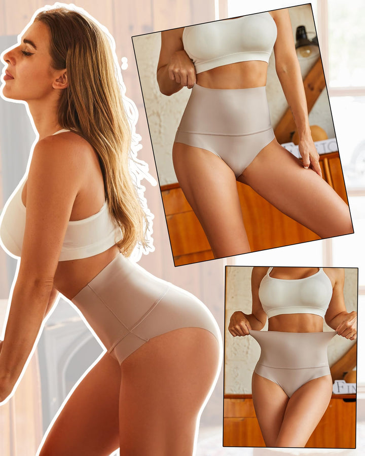 Calisandra – Five-Pack High-Waist Tummy Control Briefs