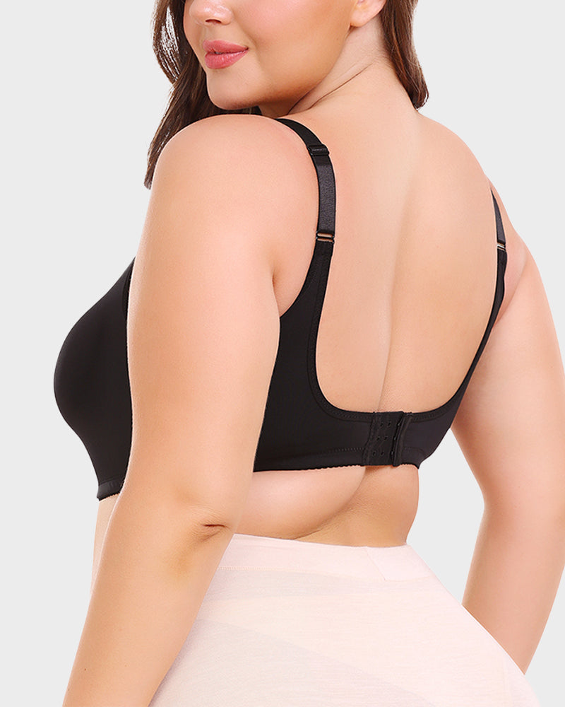 Auriviannea – Full Coverage Lace Trim Minimizer Bra