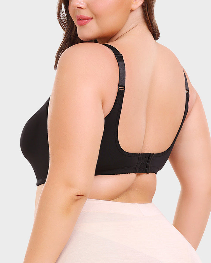 Auriviannea – Full Coverage Lace Trim Minimizer Bra