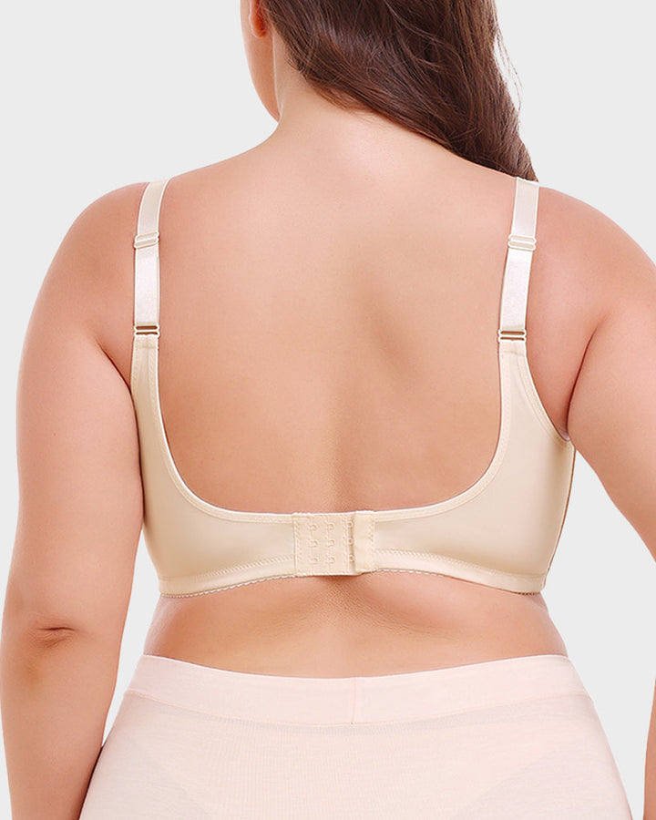 Auriviannea – Full Coverage Lace Trim Minimizer Bra