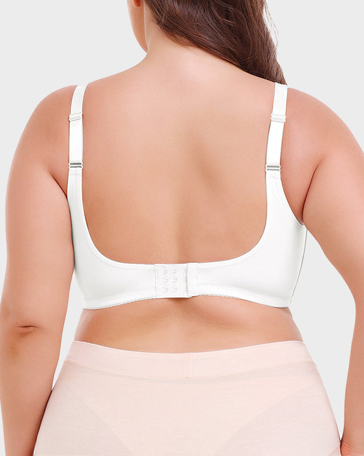 Auriviannea – Full Coverage Lace Trim Minimizer Bra