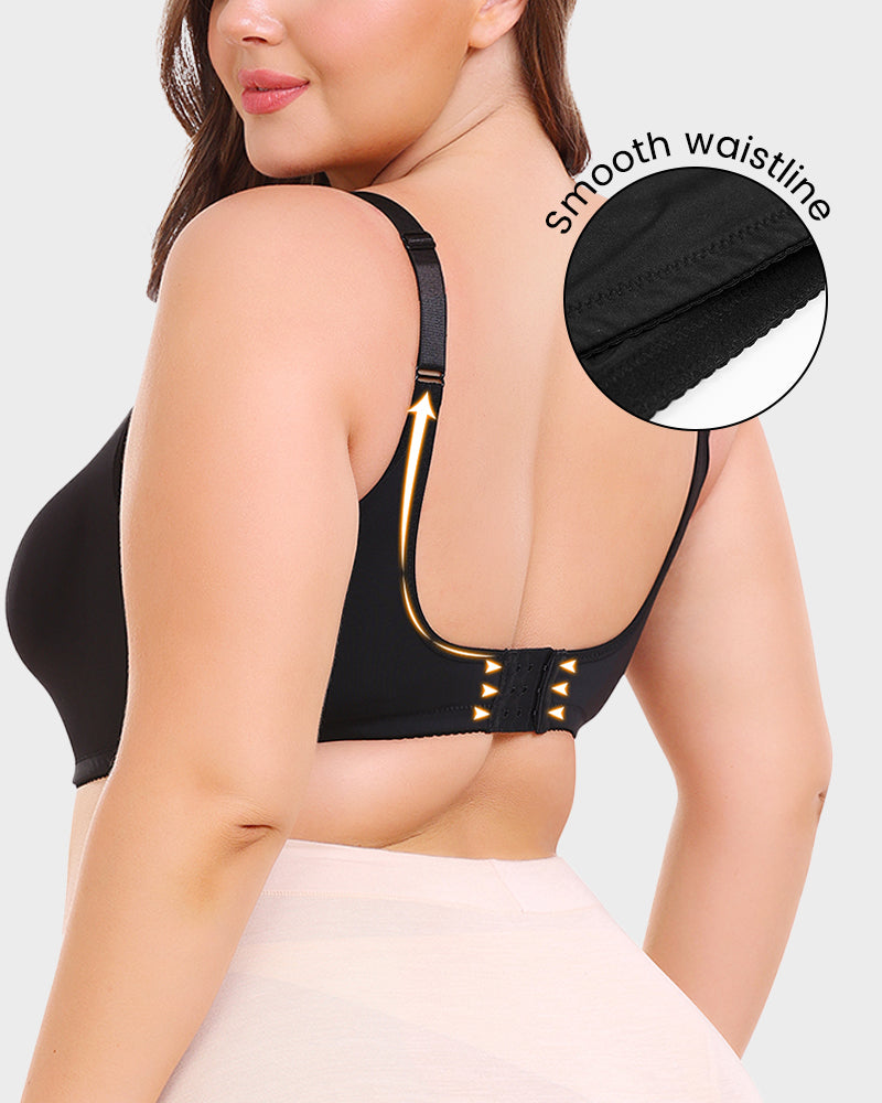 Auriviannea – Full Coverage Lace Trim Minimizer Bra