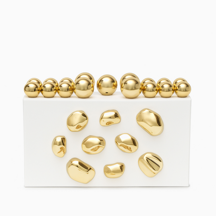 Verdant Orbit Clutch Bag