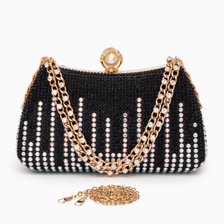 Armes Pearl-Glow Clutch Bag