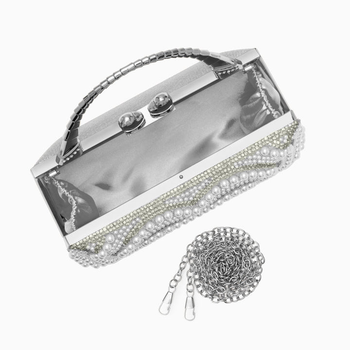 Katy Pearl Heart Handbag