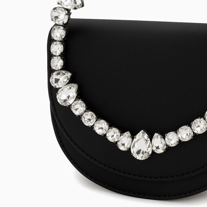 Loop Crystal Embellished Handbag