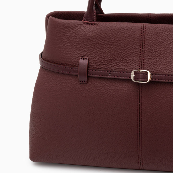 Lorena Buckle Tote Bag