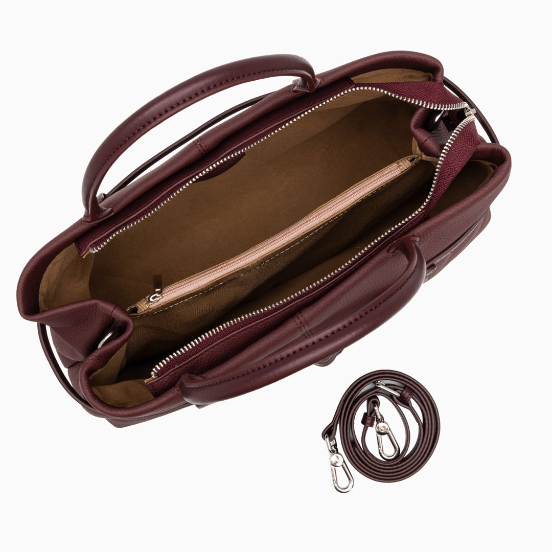 Lorena Buckle Tote Bag