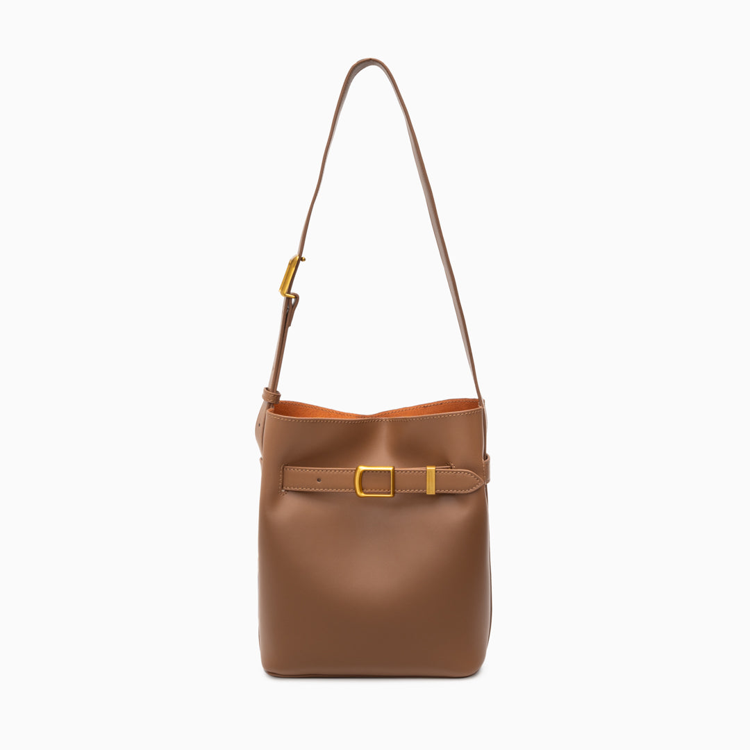 Lydia Buckle Bucket Bag
