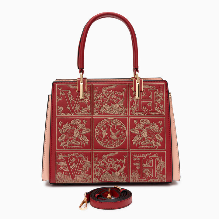 VH Embroidery Medium Tote Bag