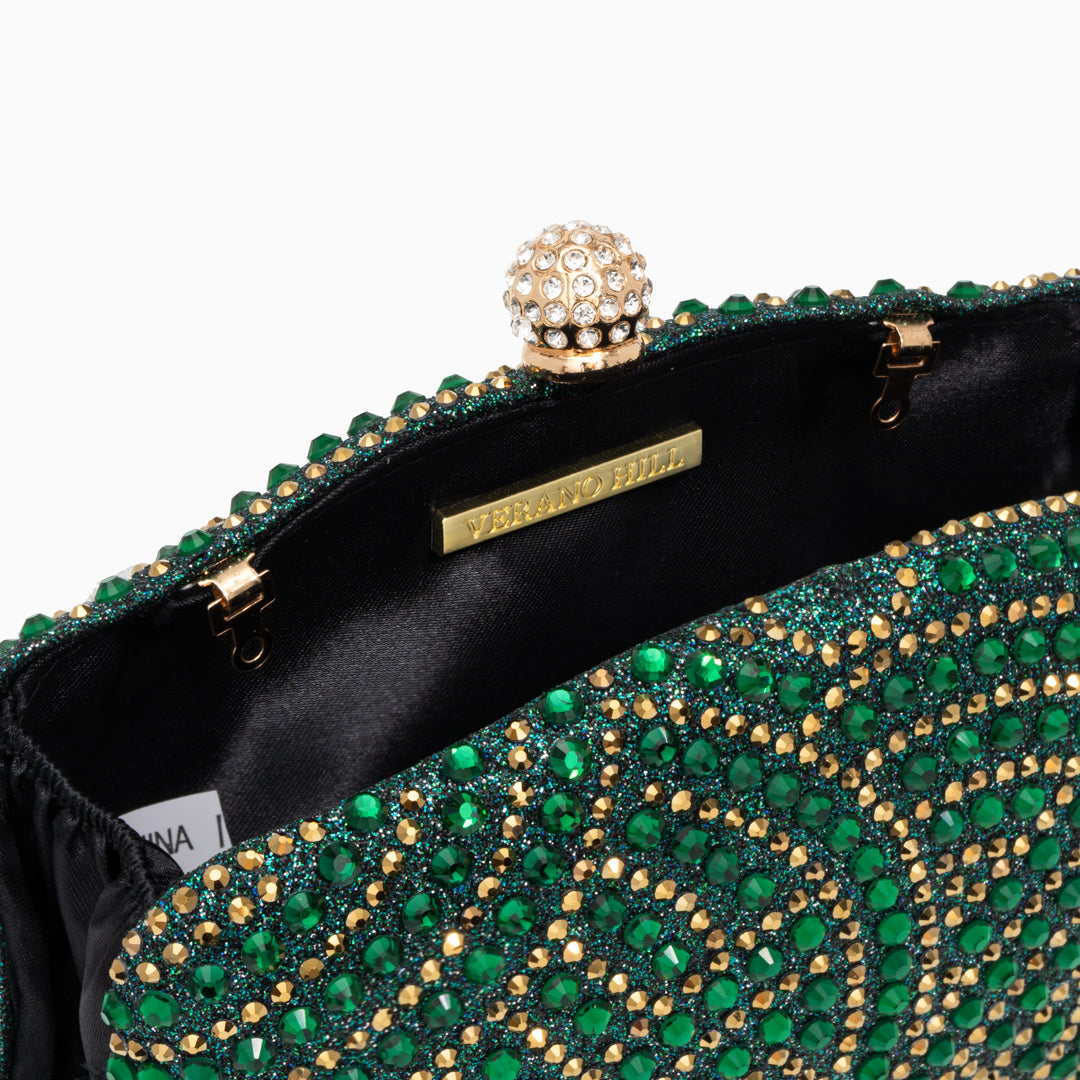 Noire Radiance Clutch Bag