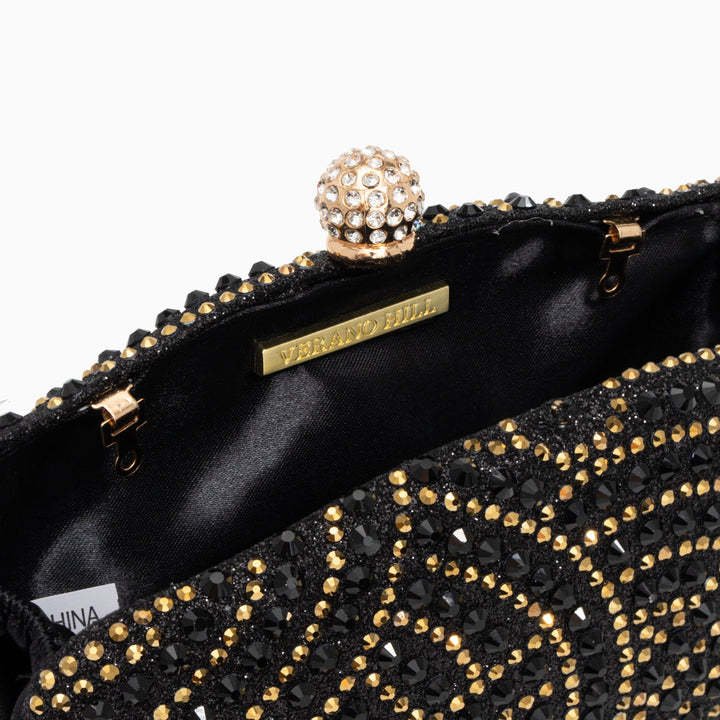 Noire Radiance Clutch Bag