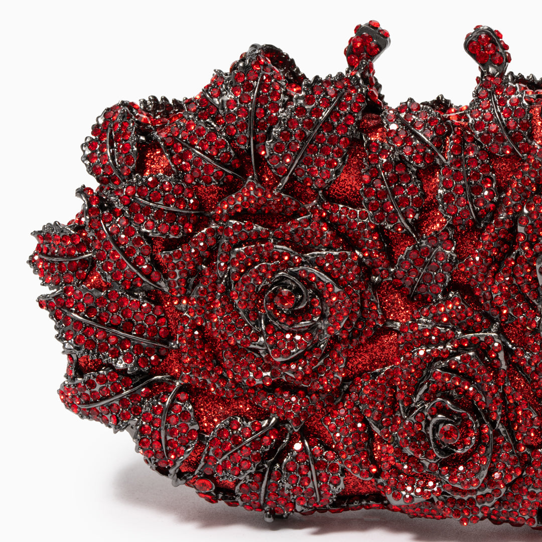 London Rose Clutch Bag
