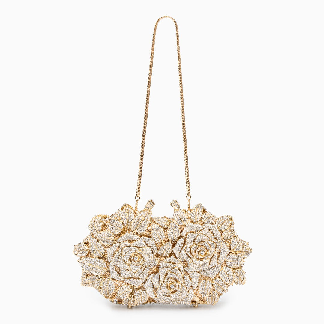 London Rose Clutch Bag