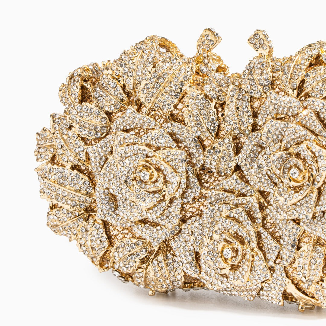 London Rose Clutch Bag