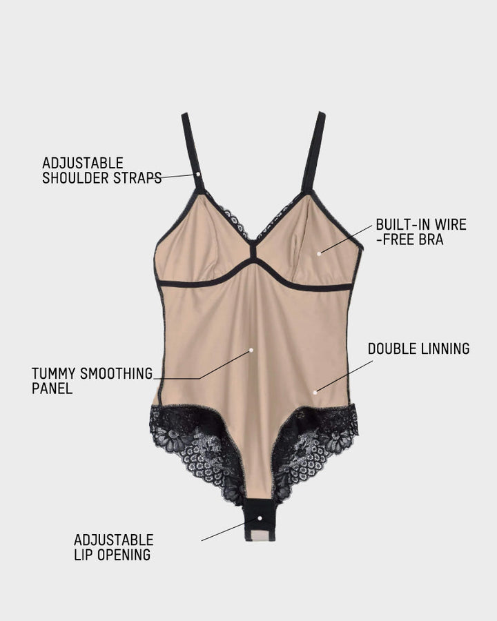 Elarisse – Shaping Lace Bodysuit