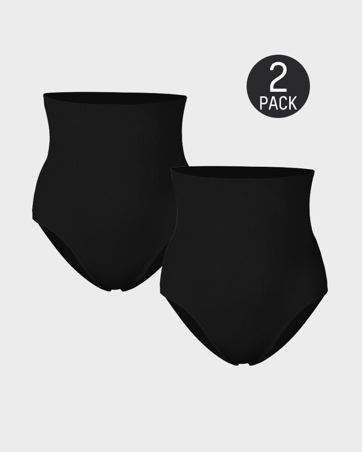 Cyralynthaes – Two-Pack High-Waist Tummy Control Briefs