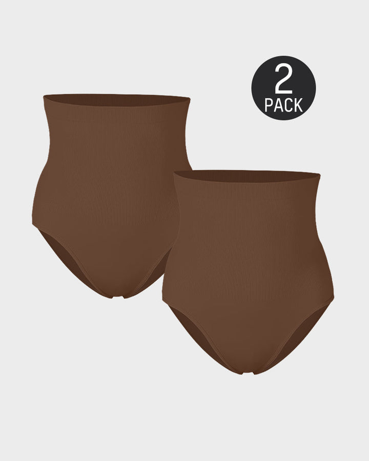 Cyralynthaes – Two-Pack High-Waist Tummy Control Briefs