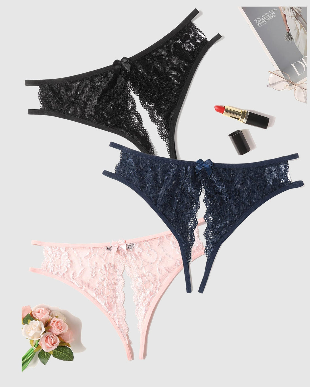 Valyssia – Floral Lace Briefs
