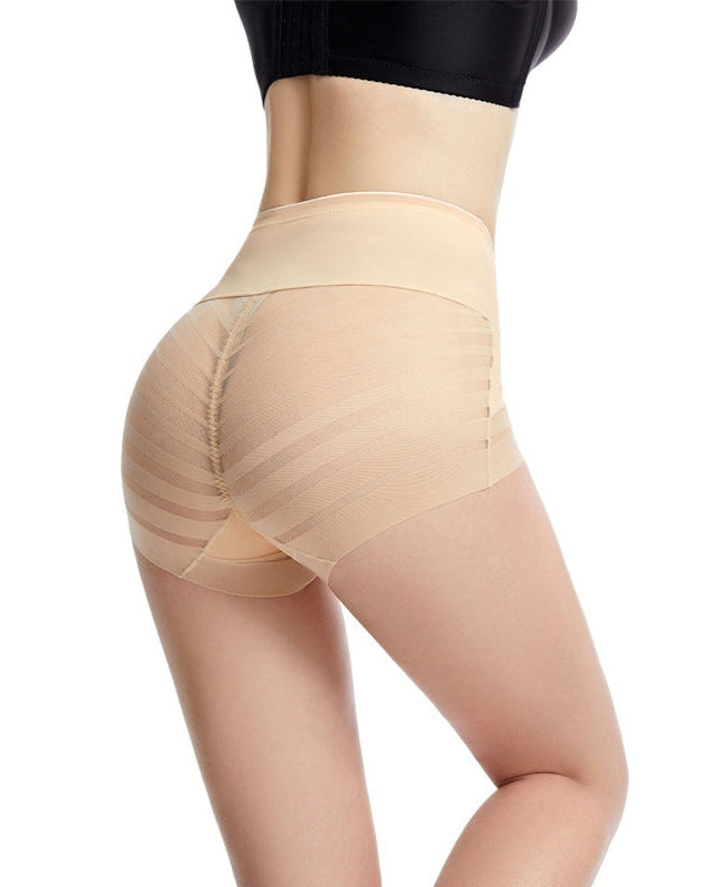 Olivyssara – Mesh High-Waist Tummy Control Underwear