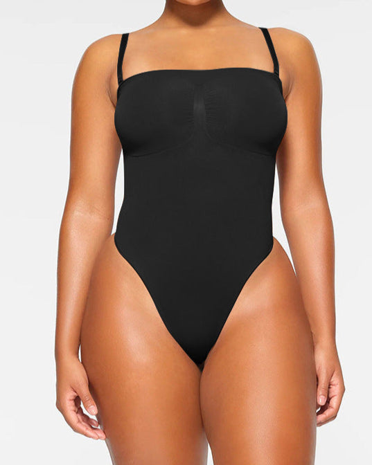 Serenyllisca – Strapless Seamless Thong Bodysuit