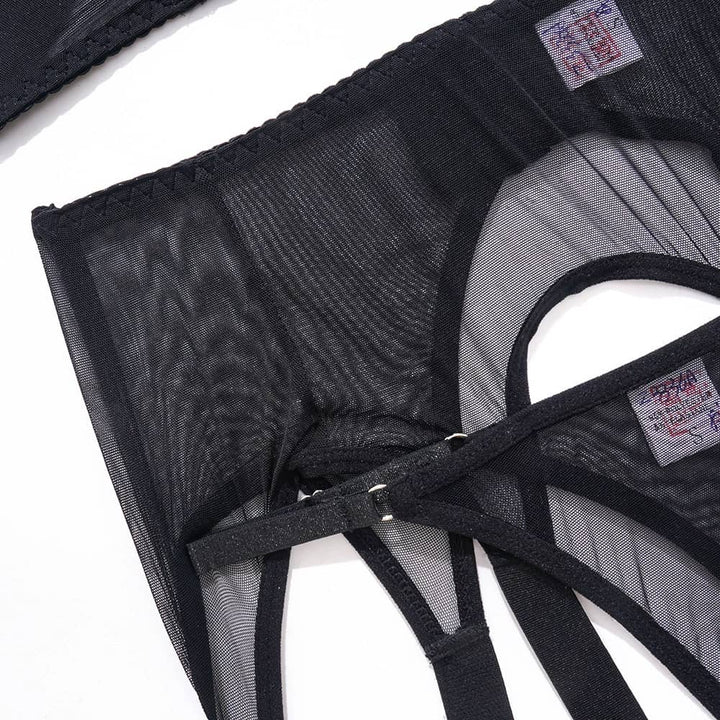 Aria – Black Soft Lingerie Set