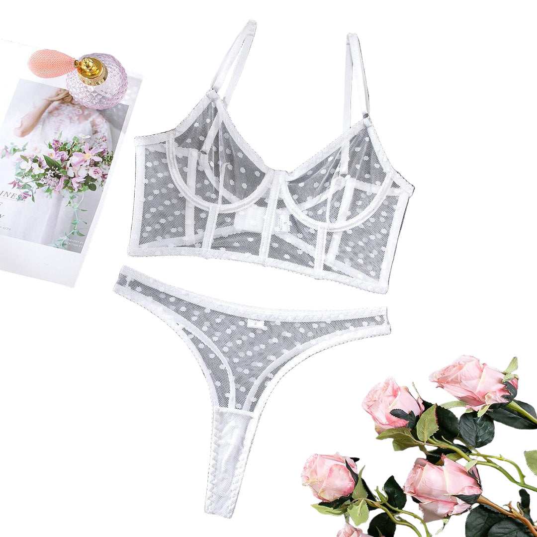 Marcelline – Polka Dotted Bustier