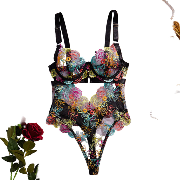 Sylvarenneisca – Embroidered Bodysuit
