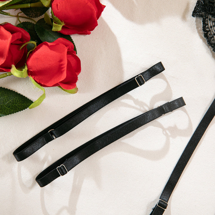 Liora – Midnight Bloom Lingerie Set