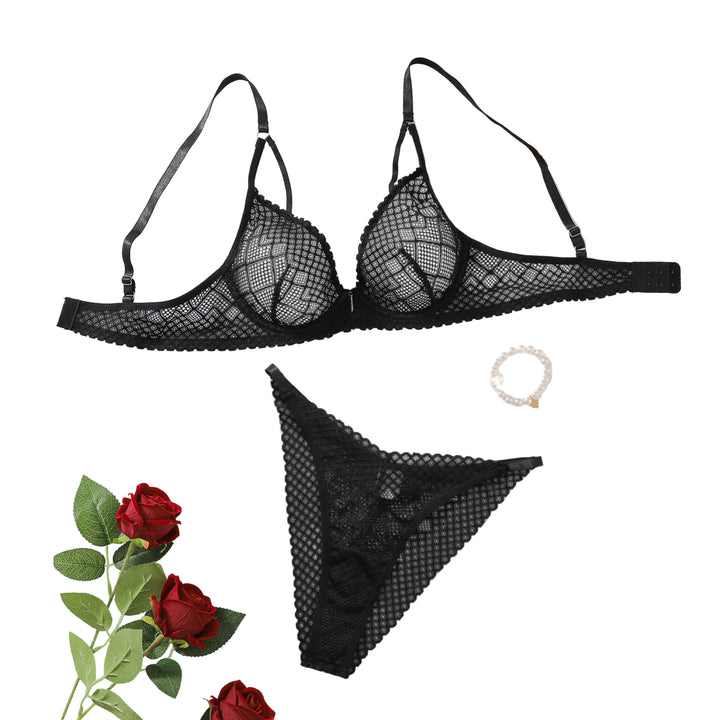 Cressida – Geometric Lingerie Set