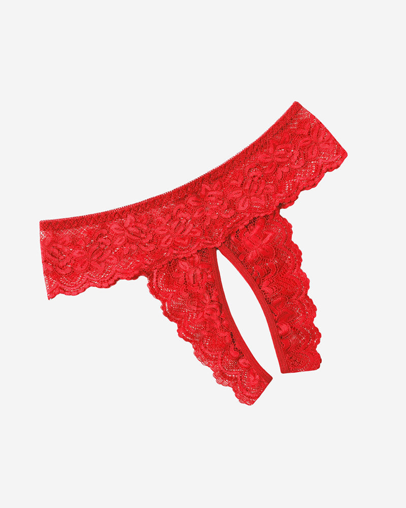 Sylvarennei – Lace Low-Rise Panties