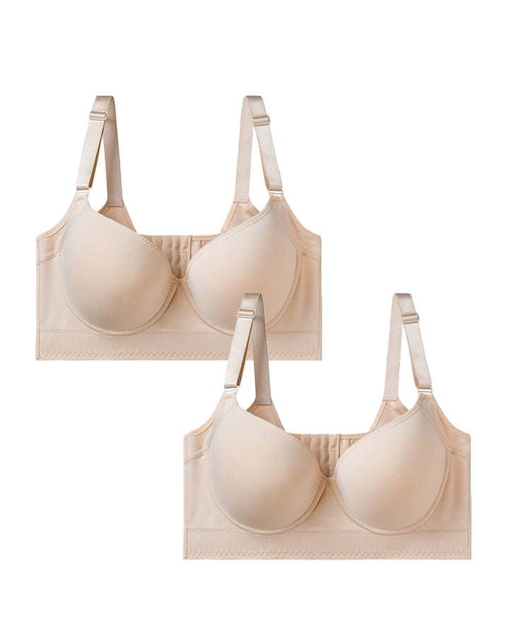 Calyvienne – Two-Pack High Compression Push-Up Bra